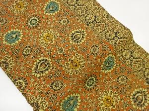 更紗模様織出し名古屋帯